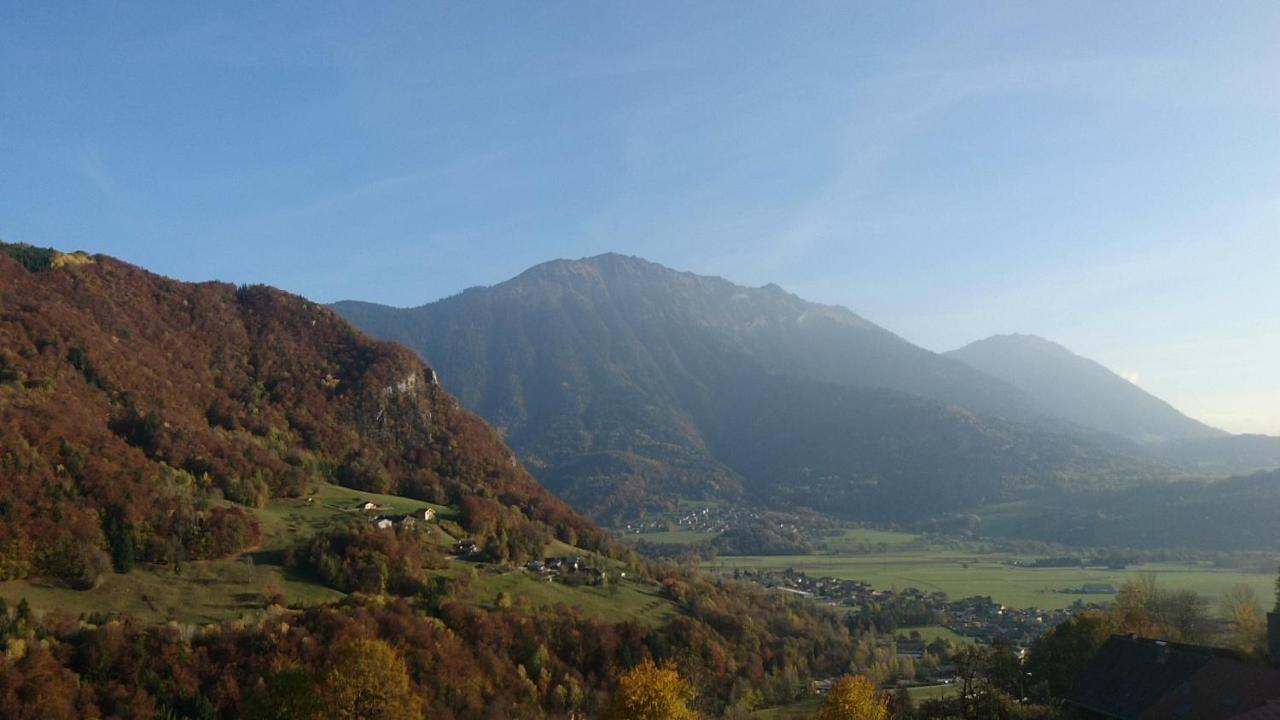 Appartamento Le Nid Savoyard Faverges Esterno foto